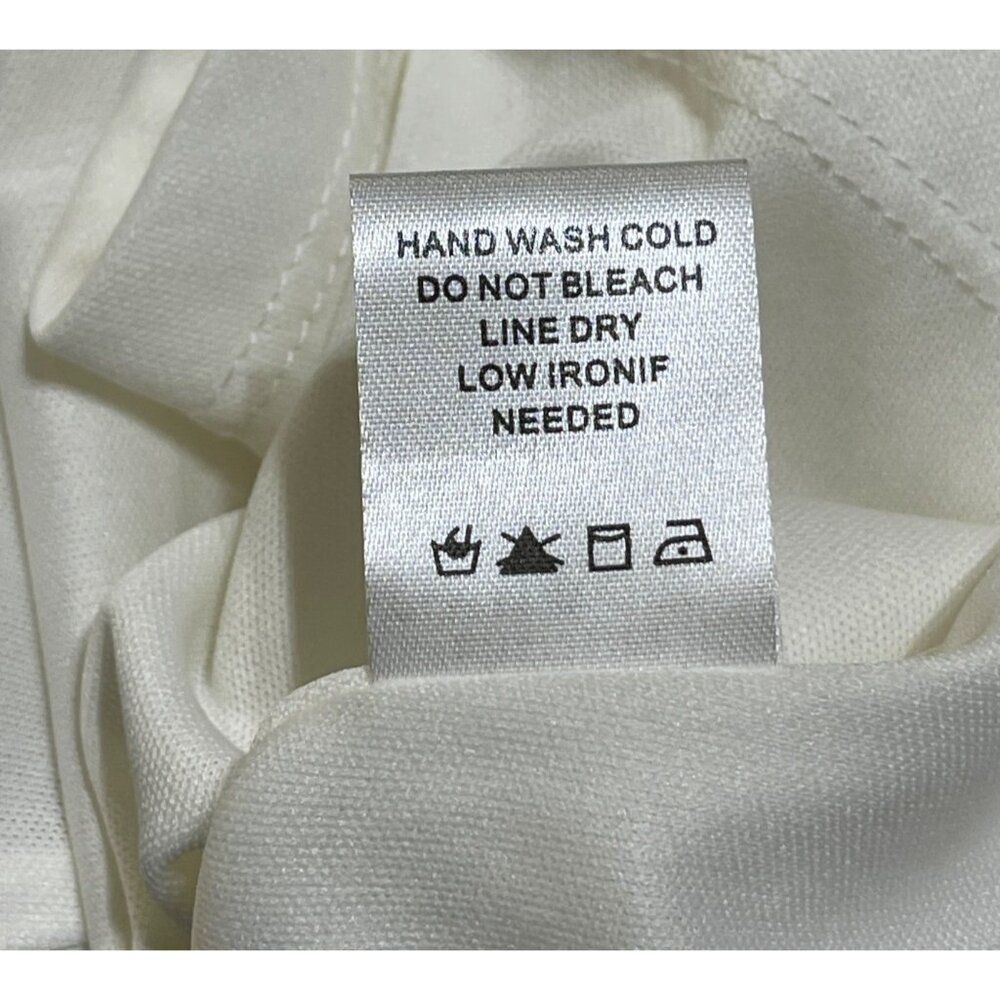 Altar'd State Fit & Flare Dress Cut Out Lace Size S Small Creamy White - Picture 9 of 9